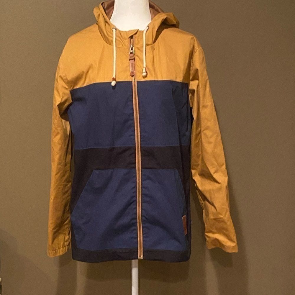 Rusty Color Block Lined Jacket Size Small - Picture 13 of 14